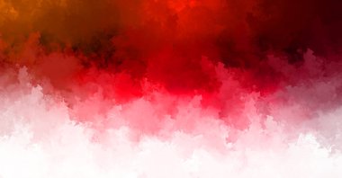 Renkli fırça darbelerinin 2D çizimi. Dekoratif desenli resim. canlı boya desenli arkaplan.