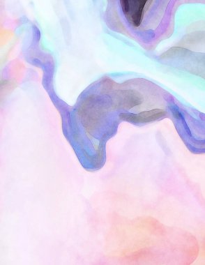 Çılgın suluboya şablonu. Yaratıcı soyutlama. Modern sanat eserleri. 2D çizim. Dijital doku duvar kağıdı. Sanatsal sulu arkaplan malzemesi.