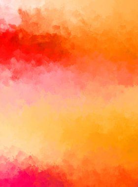 Yaratıcı soyut resim. Artistik fırça darbeleriyle donatılmış. Renkli ve canlı bir illüstrasyon. boyalı sanat.