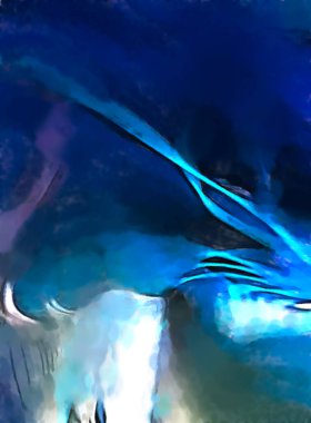 Soyut arkaplanda pürüzlü fırça darbeleri. Fırça boyası. Renkli boya darbeleri. Eşsiz duvar sanatı. Tuvaldeki modern sanat. Renkli çağdaş sanat eserleri. 