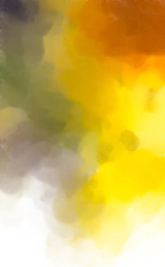 Soyut doku. Yüzeyde etkileyici el yapımı suluboya. Suluboya fırça darbeleri. Modern sanat. Çok renkli arkaplan. Çağdaş duvar sanatı. Renkli bir fon. 2d illüstrasyon.