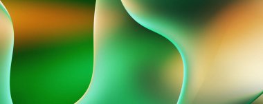 Soyut arkaplan. Değişken renk değişim dalgaları, dinamik hareketlerle. Işık dalgalarının neon renkli soyut tasarımı. Duvar kağıdı, afiş, arkaplan, kart, kitap illüstrasyonu, web sitesi.