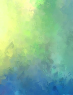 Sanatsal soyut arkaplan. Doku boyalı duvar kağıdı. Boya darbeleriyle yaratıcı bir illüstrasyon. Fırça desenli resim.