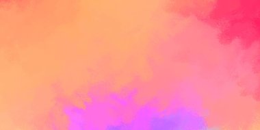 Renkli fırça darbelerinin soyut arkaplanı. Fırçalanmış canlı duvar kâğıdı. Resmedilmiş sanatsal bir eser. Eşsiz ve yaratıcı illüstrasyon. Fırça darbesi ile boyanmış. Duvar sanatı.