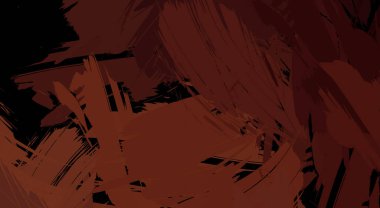 Sanatsal soyut arkaplan. Doku boyalı duvar kağıdı. Boya darbeleriyle yaratıcı bir illüstrasyon. Fırça desenli resim.