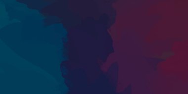 Taranmış Boyalı Soyut Arkaplan. Vahşi kaotik fırça darbeleri. Boya darbeleri. 2D İllüstrasyon. Fırça darbeli resim.