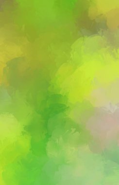 Yaratıcı soyut resim. Artistik fırça darbeleriyle donatılmış. Renkli ve canlı bir illüstrasyon. boyalı sanat.