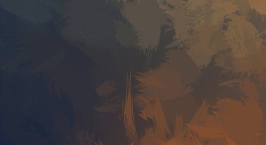 Kaotik resim. Taranmış Boyalı Soyut Arkaplan. Fırça darbesi ile boyanmış. Sanatsal canlılık ve renkli duvar kağıdı.