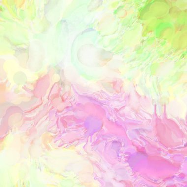 Soyut doku. Yüzeyde etkileyici el yapımı suluboya. Suluboya fırça darbeleri. Modern sanat. Çok renkli arkaplan. Çağdaş duvar sanatı. Renkli bir fon. 2d illüstrasyon.