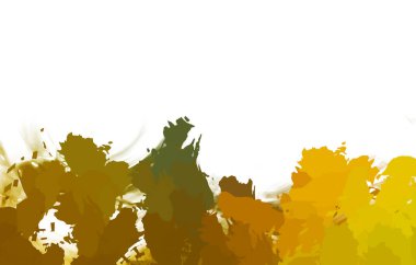 Taranmış Boyalı Soyut Arkaplan. Vahşi kaotik fırça darbeleri. Boya darbeleri. 2D İllüstrasyon. Fırça darbeli resim. 