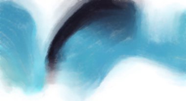 Modern sanat. Renkli çağdaş sanat eserleri. Renkli boya darbeleri. Soyut arkaplanda fırça darbeleri. fırça boyası.