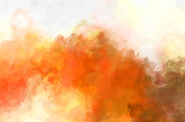 Sanatsal soyut arkaplan. Doku boyalı duvar kağıdı. Boya darbeleriyle yaratıcı bir illüstrasyon. Fırça desenli resim.