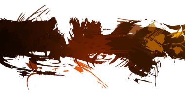 resmedilmiş sanat eseri. fırçalanmış canlı duvar kağıdı. Eşsiz ve yaratıcı illüstrasyon. Renkli fırça darbelerinin soyut arkaplanı. 