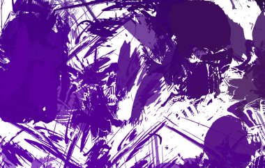 Sanatsal soyut arkaplan. Doku boyalı duvar kağıdı. Boya darbeleriyle yaratıcı bir illüstrasyon. Fırça desenli resim.