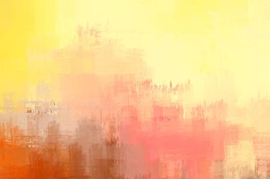 Çapraz vahşi fırça darbeleriyle arka plan. Renkli ve canlı bir tasvir. Boyalı sanat. Yaratıcı soyut resim.