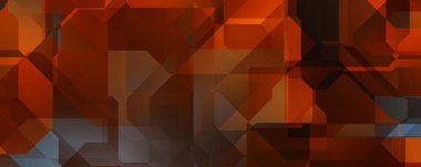 Soyut geometrik duvar kağıdı. Geometrik renkli şekiller. Çokgen arka plan. Bir teknolojinin dijital illüstrasyonuName.