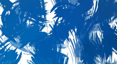 Renkli fırça darbelerinin 2B çizimi. Dekoratif doku resmi. Canlı boya desenli arka plan. Kaotik fırça darbeleri resim.