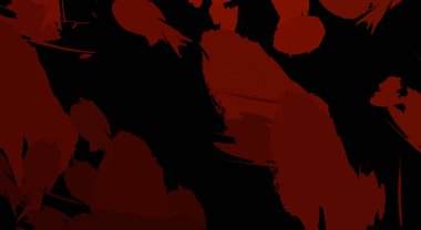 Sanatsal soyut arkaplan. Doku boyalı duvar kağıdı. Boya darbeleriyle yaratıcı bir illüstrasyon. Fırça desenli resim.