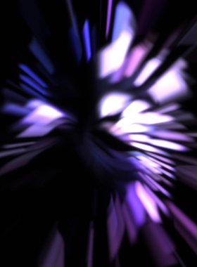 Işık parçacık izleri. Parlayan parçacıkları ve çizgileri olan ışık patlaması yıldızı. Güzel hareketli soyut ışın arkaplanı.