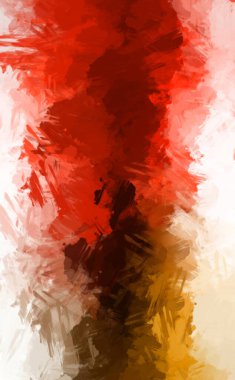 Modern sanat. Taranmış Boyalı Soyut Arkaplan. Fırça darbesi ile boyanmış. Boya darbeleri. 2B Görüntü.