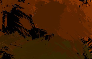 Sanatsal soyut arkaplan. Doku boyalı duvar kağıdı. Boya darbeleriyle yaratıcı bir illüstrasyon. Fırça desenli resim.