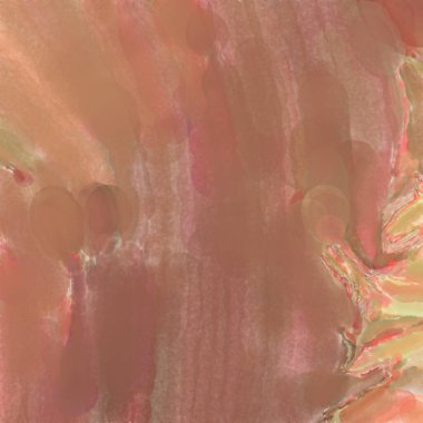 Çağdaş sanat. El işçiliğinin renkli dokusu. Modern resim. Yüzeyde suluboya vuruşlar. Sanatsal arkaplan resmi. Tablo üzerinde soyut resim. Fırça darbeleri. 