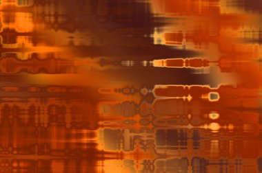 Soyut arkaplan. Yaşlanmış grunge dokusunda geometrik elementler. Farklı renk desenli grafiksel illüstrasyon.