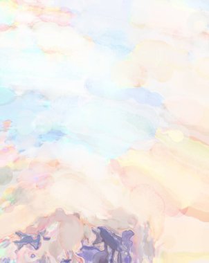 Çılgın suluboya şablonu. Yaratıcı soyutlama. Modern sanat eserleri. 2D çizim. Dijital doku duvar kağıdı. Sanatsal sulu arkaplan malzemesi. 