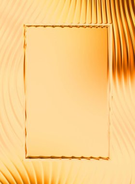 Soyut çerçeveli arkaplan. Renkli, canlı, dalgalı bir duvar kağıdı. Merkezi çerçeveli yaratıcı grafik 2d çizim. Dinamik şekilli modaya uygun sıvı örtüsü.