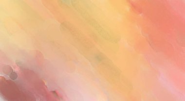 Alkol mürekkebini andıran rahatlatıcı fırça darbelerinin modern resmi. Poster, duvar sanatı, afiş, kart, kitap kapağı veya ambalaj için pastel renkli suluboya resim.