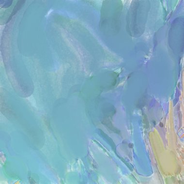 El yapımı sürreal soyut desenli suluboya. Modern sanatsal resim. 2D çizim. Arkaplan boyası karışımı. Yaratıcı duvar sanatı. Çağdaş sanat.