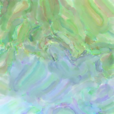 Pastel renklerde suluboya resim. Poster, duvar sanatı, afiş, kart, kitap kapağı ya da ambalaj için rahatlatıcı kompozisyonun yumuşak renkli çizimi. Modern fırça darbeleri resim.