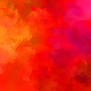 Yaratıcı soyut resim. Artistik fırça darbeleriyle donatılmış. Renkli ve canlı bir illüstrasyon. boyalı sanat.