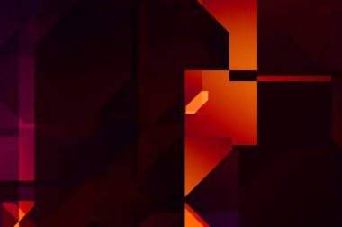 Dinamik bileşime sahip minimalist düz stil içinde modayı takip eden geometrik soyut arkaplan. 