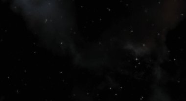 Galaksi uzayındaki yıldız alanı renkli nebula ile. Uzayın derinliklerinin bilim kurgu geçmişi. Ruhsal duvar kağıdı.