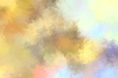 Renkli fırça darbelerinin soyut arkaplanı. fırçalanmış canlı duvar kağıdı. resmedilmiş sanat eseri. Eşsiz ve yaratıcı illüstrasyon.