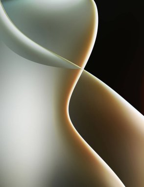 Soyut arkaplan. Değişken renk değişim dalgaları, dinamik hareketlerle. Işık dalgalarının neon renkli soyut tasarımı. Duvar kağıdı, afiş, arkaplan, kart, kitap illüstrasyonu, web sitesi.