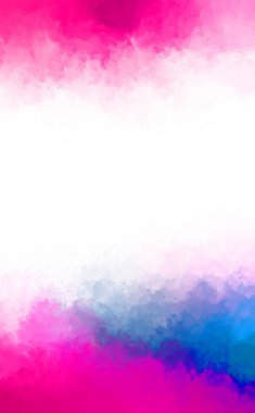 Yaratıcı soyut resim. Artistik fırça darbeleriyle donatılmış. Renkli ve canlı bir illüstrasyon. boyalı sanat.