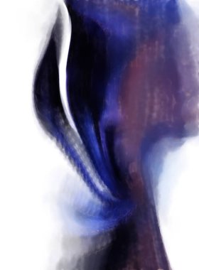 Modern sanat. Renkli çağdaş sanat eserleri. Renkli boya darbeleri. Soyut arkaplanda fırça darbeleri. fırça boyası.