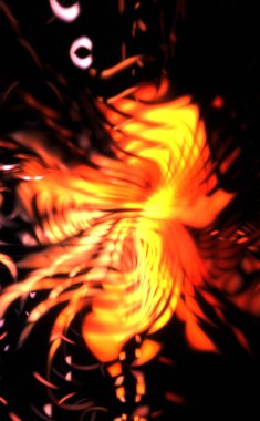 Işık parçacık izleri. Parlayan parçacıkları ve çizgileri olan ışık patlaması yıldızı. Güzel hareketli soyut ışın arkaplanı.