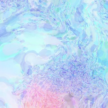 El yapımı sürreal soyut desenli suluboya. Modern sanatsal resim. 2D çizim. Arkaplan boyası karışımı. Yaratıcı duvar sanatı. Çağdaş sanat.