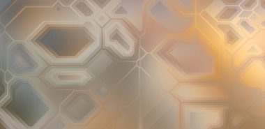 Renkli ve canlı geometrik şekiller katmanları var. Bir teknoloji planının dijital illüstrasyonu. Gelecekçi tasarım şablonu.