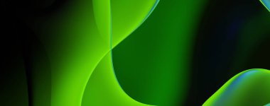 Soyut arkaplan. Değişken renk değişim dalgaları, dinamik hareketlerle. Işık dalgalarının neon renkli soyut tasarımı. Duvar kağıdı, afiş, arkaplan, kart, kitap illüstrasyonu, web sitesi.