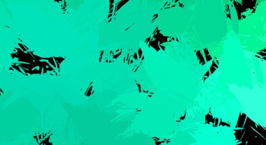 Canlı fırça darbeleriyle boyanmış. Renkli desenli resim. Fırçalanmış duvar kağıdını boya.