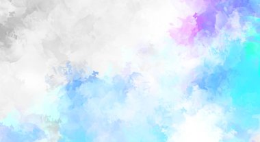 Taranmış Boyalı Soyut Arkaplan. Fırça darbesi ile boyanmış. Sanatsal canlılık ve renkli duvar kağıdı.