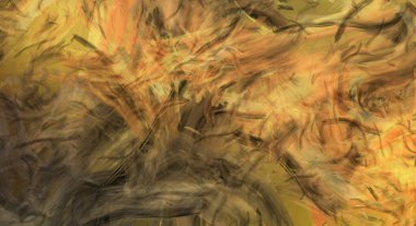 Modern sanat. Taranmış Boyalı Soyut Arkaplan. Fırça darbesi ile boyanmış. Boya darbeleri. 2B Görüntü