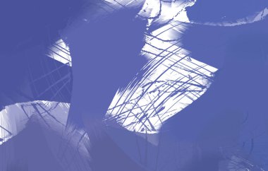 Renkli fırça darbelerinin 2B çizimi. Dekoratif doku resmi. Canlı boya desenli arka plan. Kaotik fırça darbeleri resim.