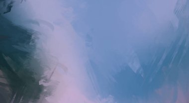 Renkli fırça darbelerinin soyut arkaplanı. fırçalanmış canlı duvar kağıdı. resmedilmiş sanat eseri. Eşsiz ve yaratıcı illüstrasyon.