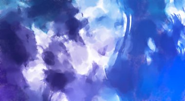 El yapımı sürreal soyut desenli suluboya. Modern sanatsal resim. 2D çizim. Arkaplan boyası karışımı. Yaratıcı duvar sanatı. Çağdaş sanat