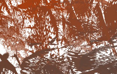 Renkli fırça darbelerinin 2B çizimi. Dekoratif doku resmi. Canlı boya desenli arka plan. Kaotik fırça darbeleri resim.